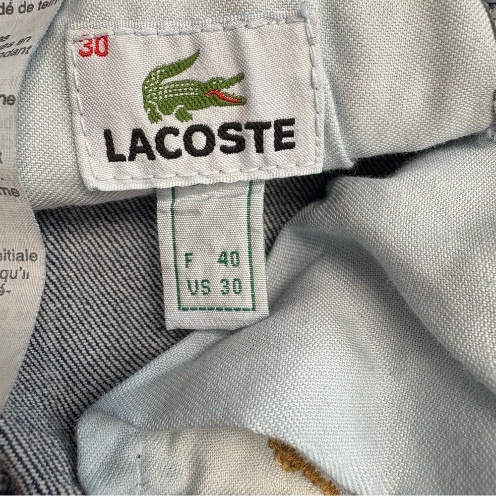 Lacoste Women's Denim Straight Leg Jeans - Picture 11 of 16